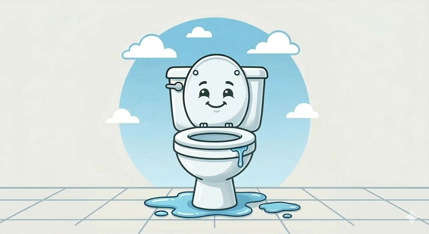 Sewage backup cleanup in progress